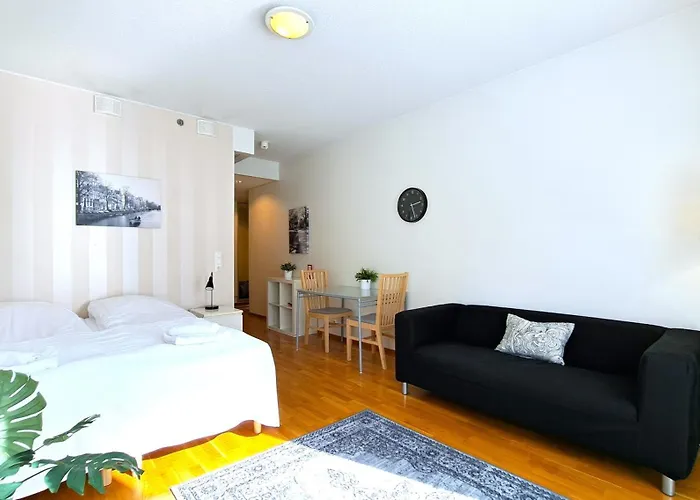 Kotimaailma - Tilava Yksioe - Pellavantori 2 * 탐페레